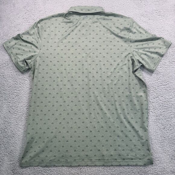 Vineyard Vines Shirt Men’s XL Green Polo OTG On the Go Palmero Golf Cart Print - Picture 7 of 8